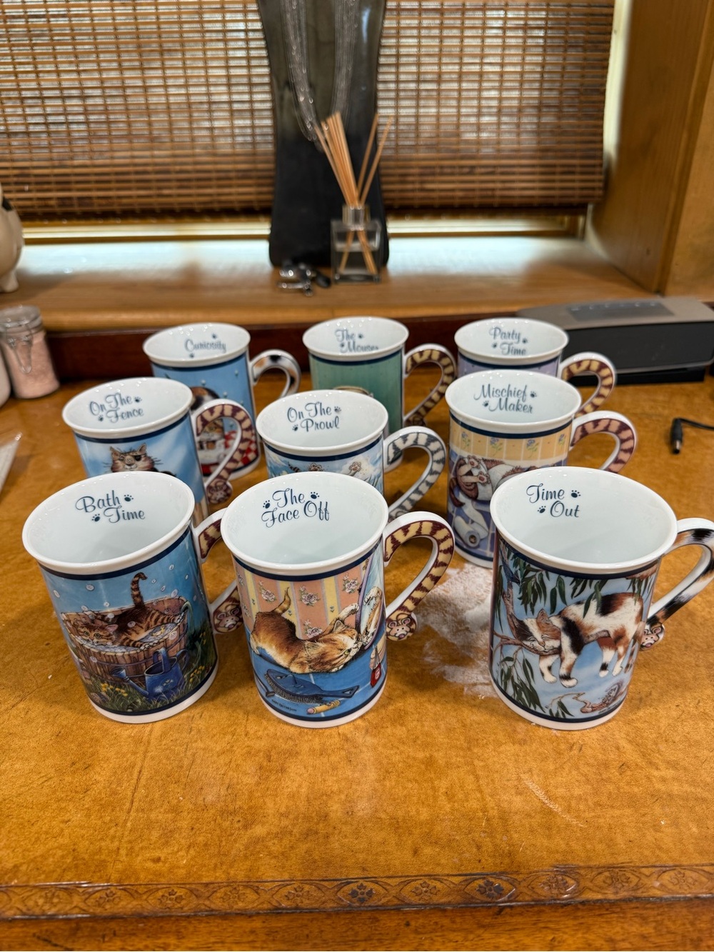Gary patterson porcelain colecttor mugs